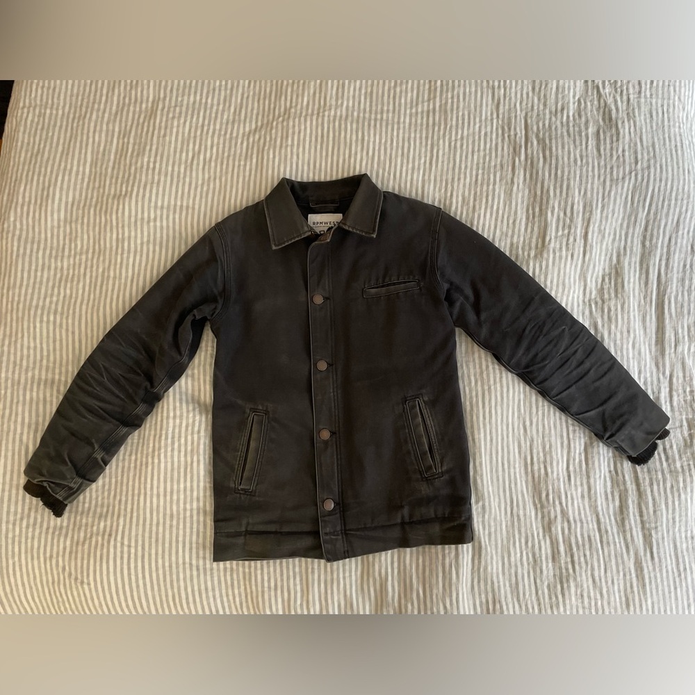 RPMWest Quarter Century Quilted Lined Workwear Canvas Jacket